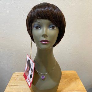 #57 SEPIA LACE TRIM WIG